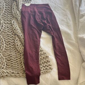 Aerie Kids Burgundy Leggings